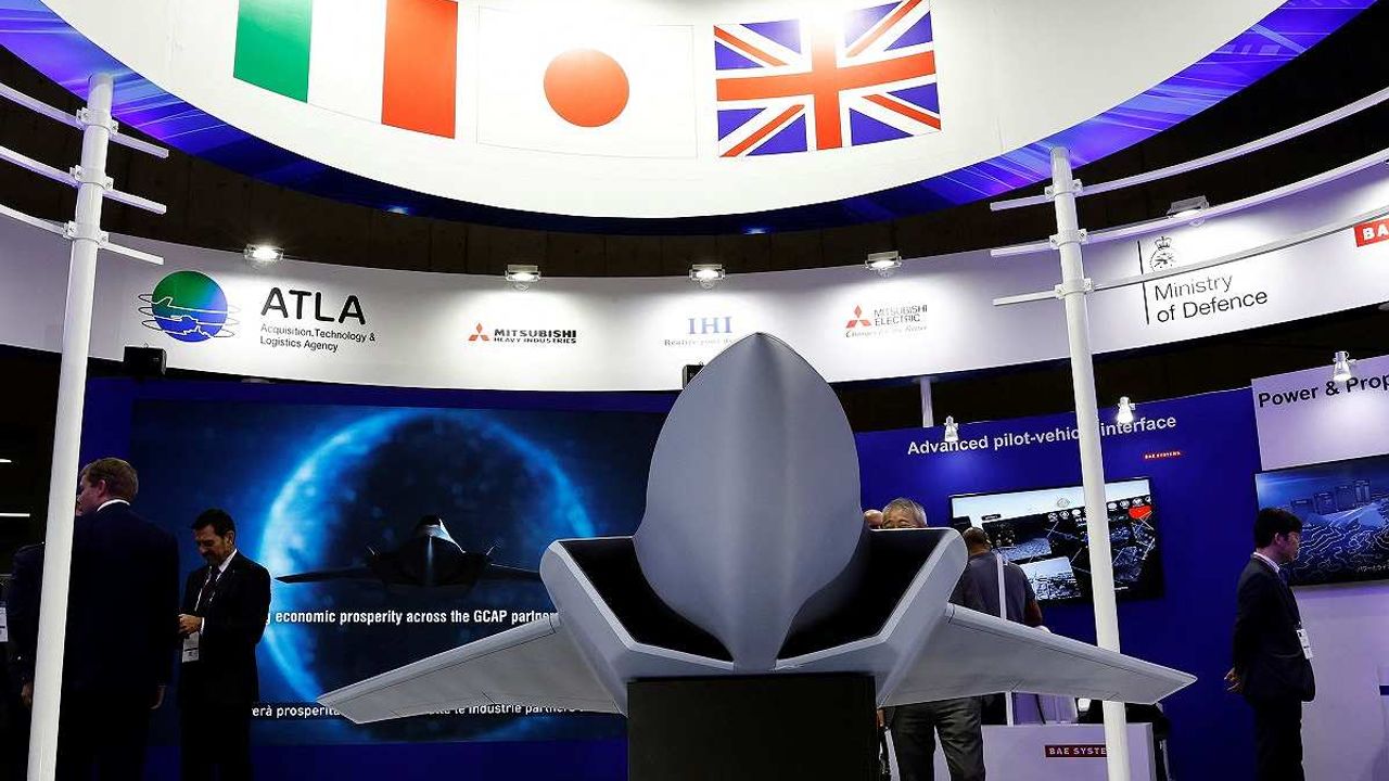 İngiltere, Japonya ve İtalya'dan hayalet savaş uçağı projesi!