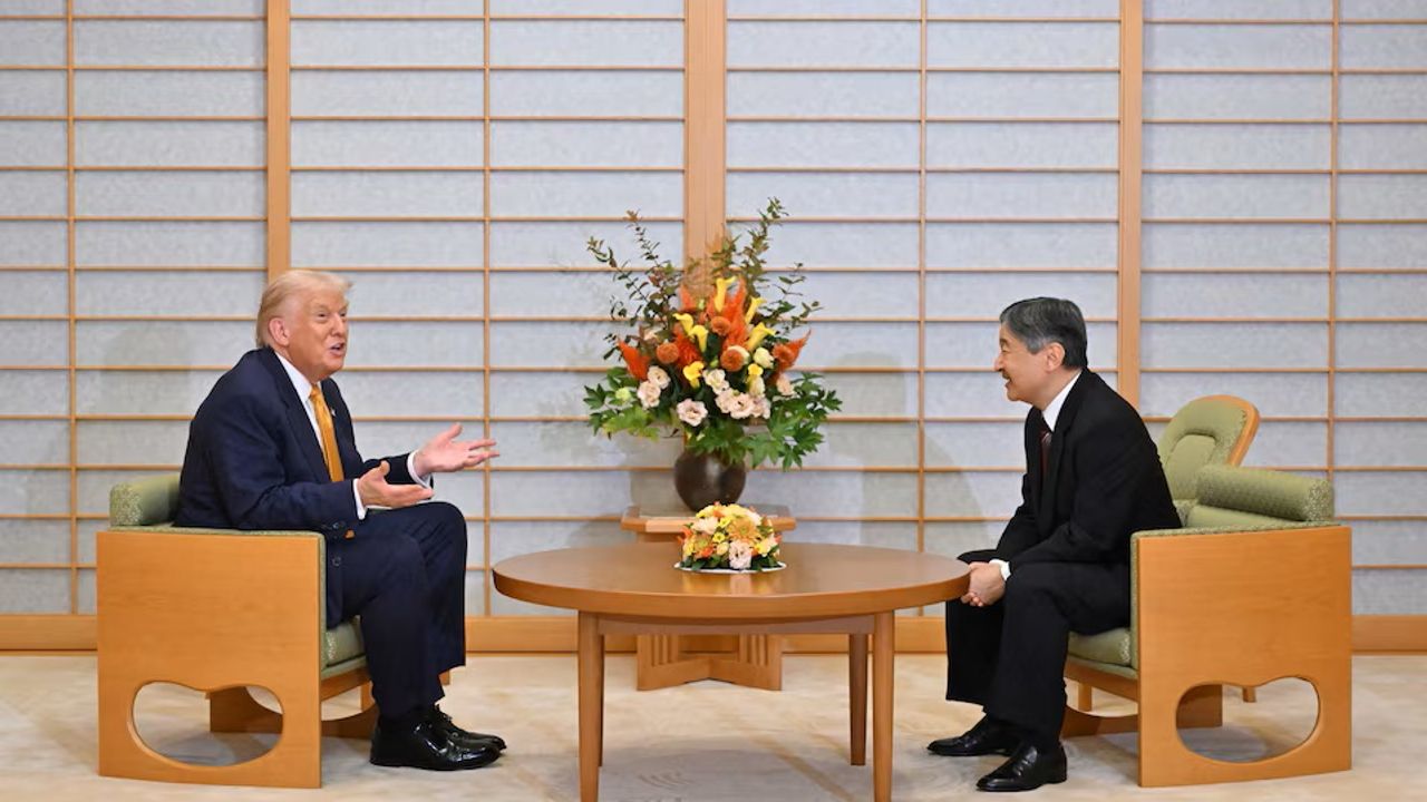 Trump Japonya ziyaretiyle ticaret ateşkesi için adım attı