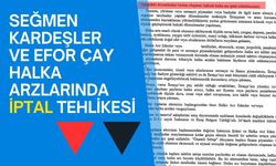 Seğmen Kardeşler ve Efor Çay 'da iptal ve erteleme tehlikesi!