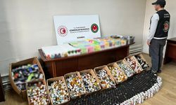 Gümrük ekipleri 6.5 milyon kaçak ürünü yakaladı