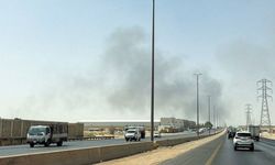 Riyad'da Aramco tesisi yakınında yangın ve duman görüldü