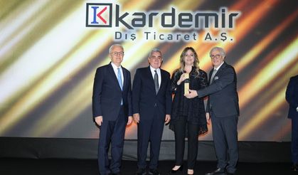 Kardemir Çelik ihracatta altın kategori ödülünün sahibi oldu
