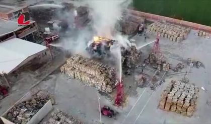 MNDTR'nin Tire fabrikasında yangın çıktı