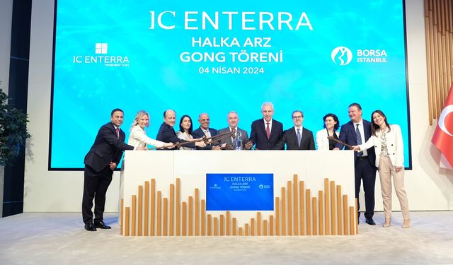 IC Enterra'nın Borsa İstanbul'daki yolculuğu başladı!
