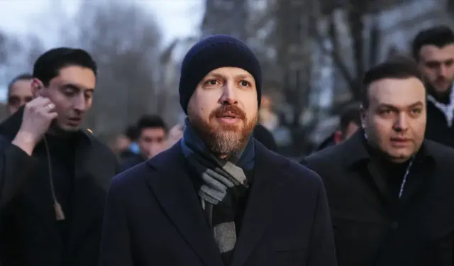 Bilal Erdoğan Galata Köprüsü’nden Gazze için çağrı yaptı