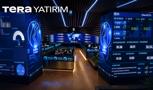 Tera Yatırım'ın gün sonu işlemlerinde 20 hisse öne çıktı