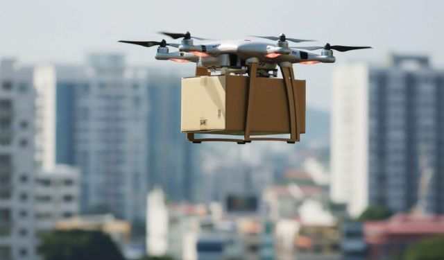 Drone ile teslimat sayısı 2034'te 800 milyonu aşabilir