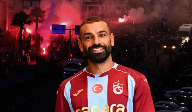 Muhammed Salah için Papara Park'ta imza töreni