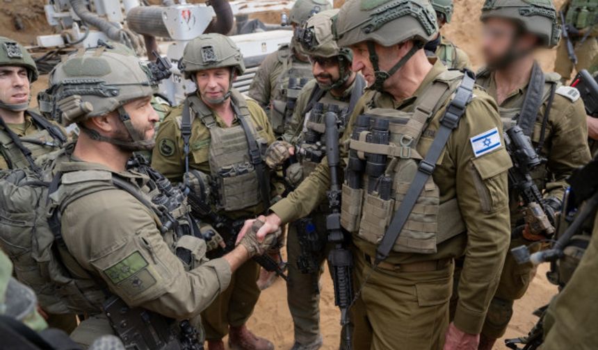 İsrail Genel Kurmay Başkanı Gazze topraklarına girdi!