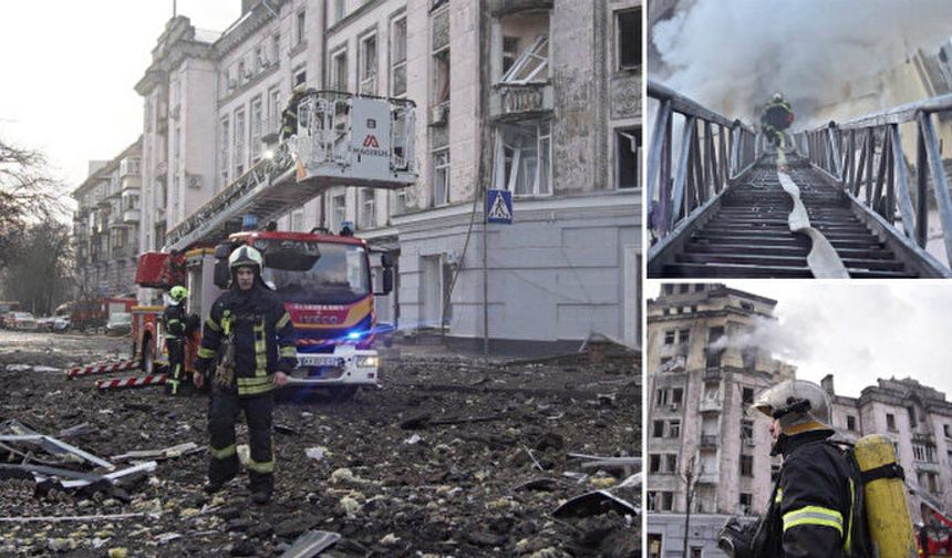 Rusya Ukrayna komuta merkezlerini vurdu!