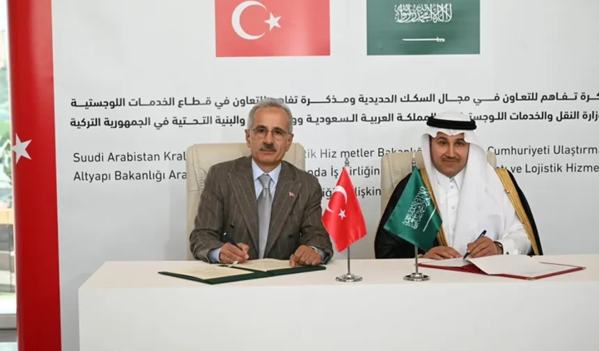 Türkiye ile Suudi Arabistan lojistikte el sıkıştı