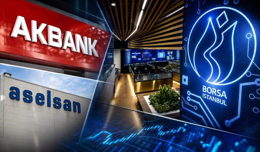 ASELS endeksi yukarı, AKBNK aşağı taşıdı