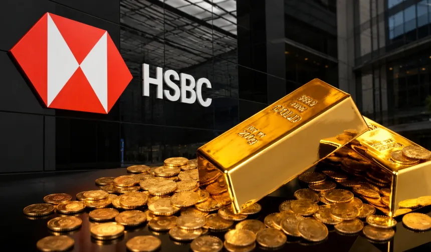 HSBC altın tahminini düşürdü yükseliş görüşünü korudu