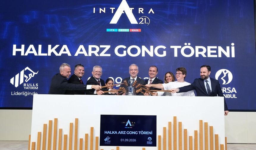 İntetra Teknoloji borsada ilk gününde tavana çıktı