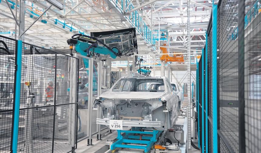 Otomotiv üretimi eylülde yıllık yüzde 5 arttı