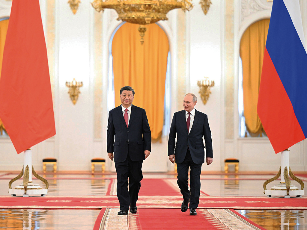 Xi Jinping, Vladimir Putin 