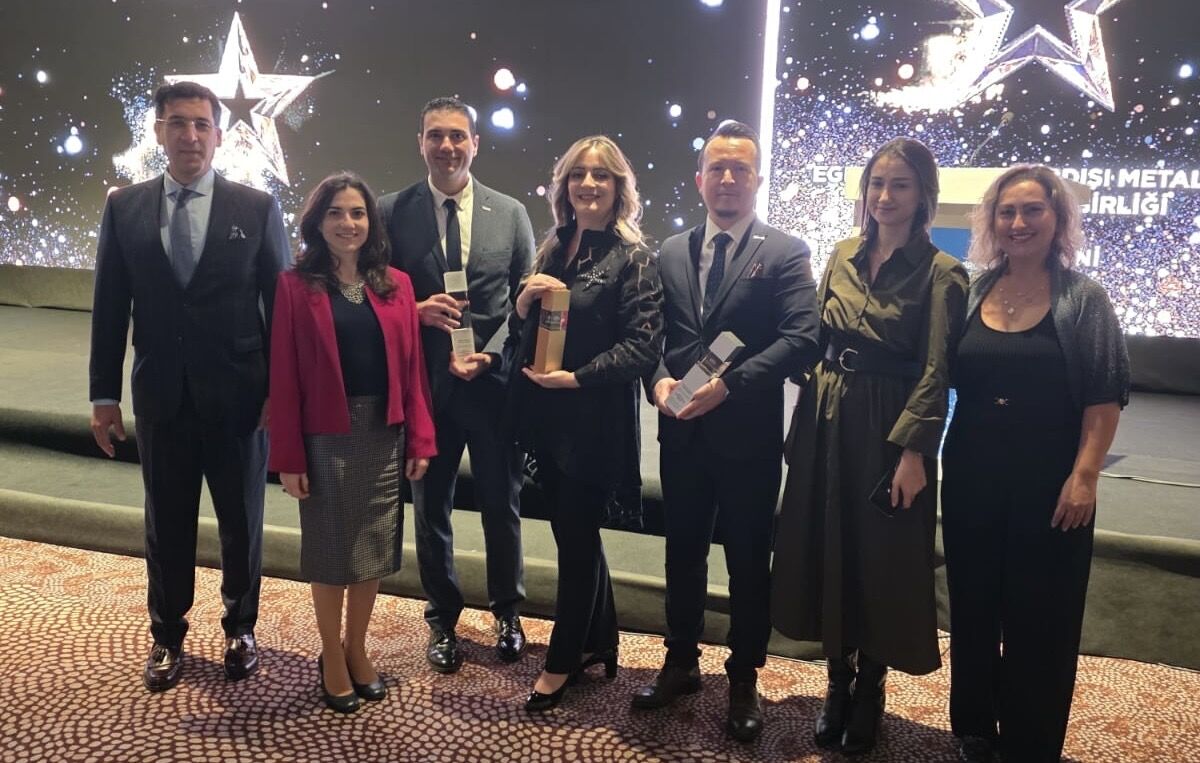 Kardemir Çelik, 2025 yılı İhracatın Yıldızları töreninde altın kategoride ödül sahibi oldu.