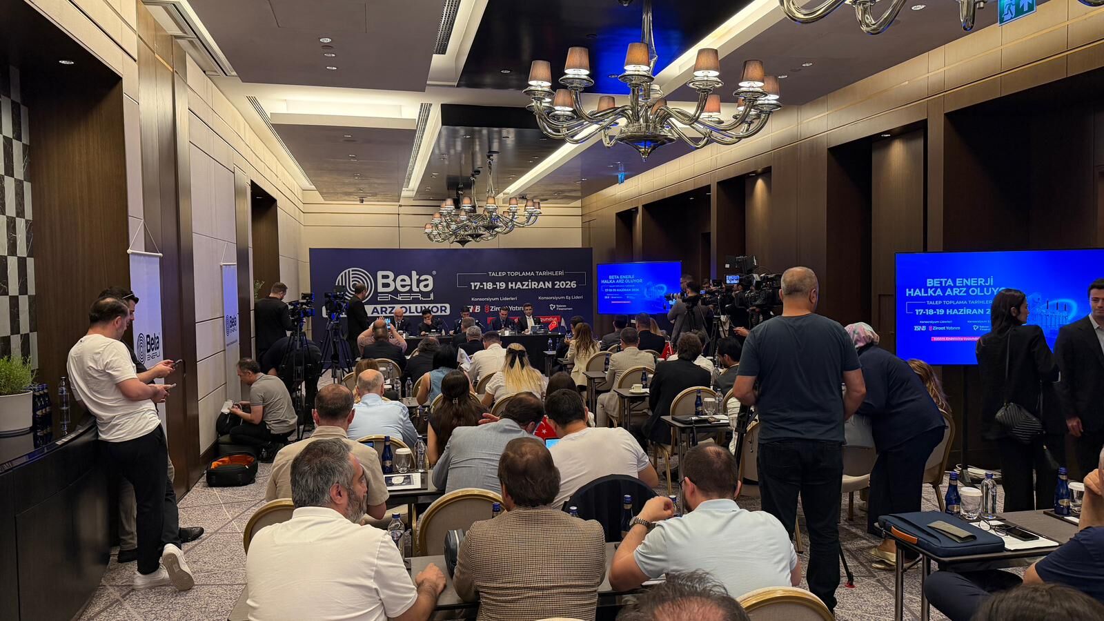 Beta Enerji halka arz basın toplantısı
